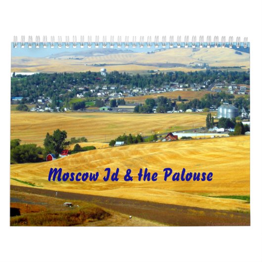 Moskou ID & de Palouse Kalender (Hoes)