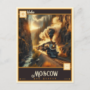 Moskou, Idaho    Briefkaart
