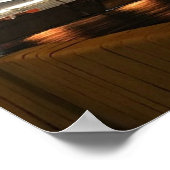 Moskou in nacht poster (Hoek)