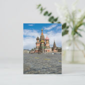 Moskou, kathedraal van Saint-Basil Briefkaart (Staand voorkant)