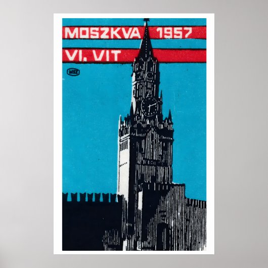 Moskou Kerk - Luciferdoosje Print - Esthetische Mu (Voorkant)