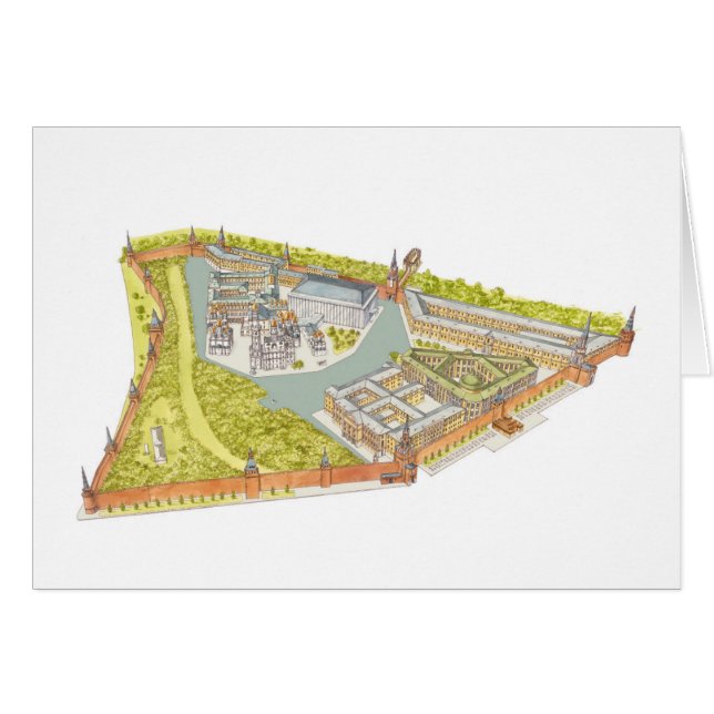 Moskou Kremlin (Voorkant Horizontaal)