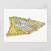 Moskou Kremlin Briefkaart (Voorkant)