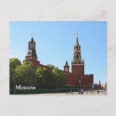 Moskou Kremlin Briefkaart (Voorkant)