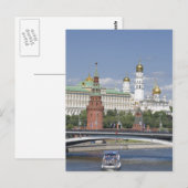 Moskou Kremlin kerken Briefkaart (Voorkant / Achterkant)