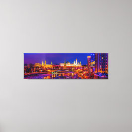 Moskou Kremlin Panorama Canvas Afdruk