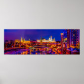 Moskou Kremlin Panorama Poster (Voorkant)
