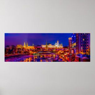 Moskou Kremlin Panorama Poster