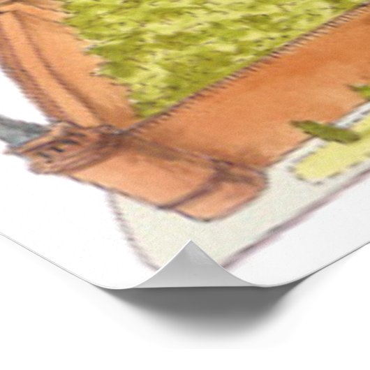 Moskou Kremlin Poster (Hoek)