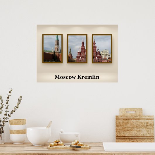 Moskou Kremlin Poster (Keuken)