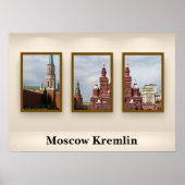 Moskou Kremlin Poster (Voorkant)