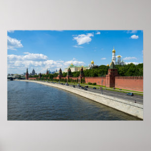 Moskou Kremlin Poster