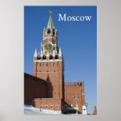 Moskou Kremlin Poster (Voorkant)