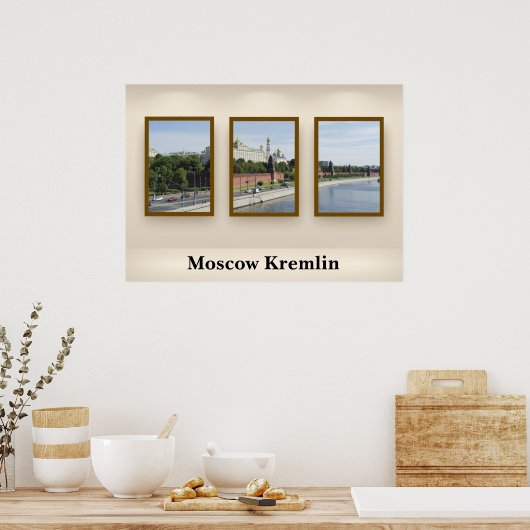Moskou Kremlin Poster (Keuken)
