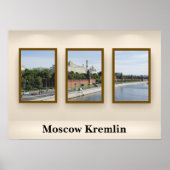 Moskou Kremlin Poster (Voorkant)