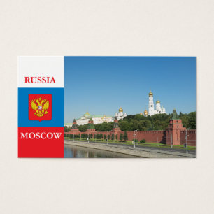 Moskou Kremlin Visitekaartjes