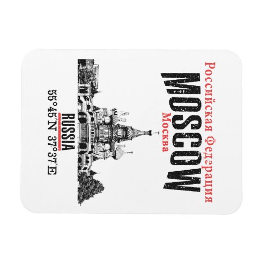 Moskou Magneet (Horizontaal)