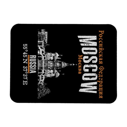 Moskou Magneet (Horizontaal)