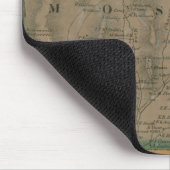 Moskou, Maine 1860 Map - Mousepad Muismat (Hoek)
