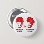 Moskou Mitch en Leningrad Lindsey Ronde Button 5,7 Cm (Voorkant /achterkant)