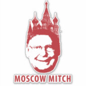 Moskou Mitch Sticker (Voorkant)
