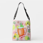 Moskou Mule Cocktail Crossbody Tas (Achterkant)