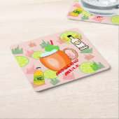 Moskou Mule Cocktail Kartonnen Onderzetters (Schuin)