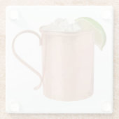 Moskou Mule Cocktail Onderzetter Bar Decor Vodka A (Achterkant)