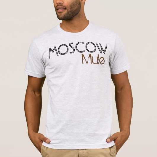 Moskou Mule Favoriete Drink T-Shirt (Voorkant)