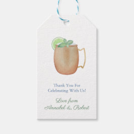 Moskou Mule Kit Couples Shower - Hartelijk dank vo Cadeaulabel