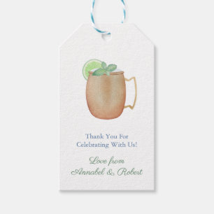 Moskou Mule Kit Couples Shower - Hartelijk dank vo Cadeaulabel
