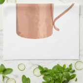 Moskou Mule Kitchen Towel Geometric Low Poly Art Theedoek (Gevouwen)