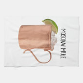 Moskou Mule Kitchen Towel Geometric Low Poly Art Theedoek (Horizontaal)