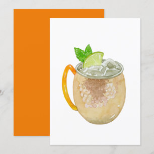 Moskou Mule-uitnodigingen Kaart