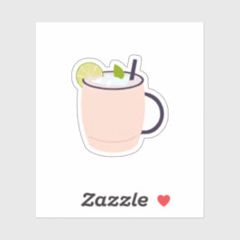 Moskou Mulis Sticker