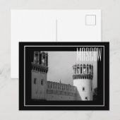 Moskou Novodevichy Convent Architecture Briefkaart (Voorkant / Achterkant)