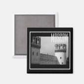 Moskou Novodevichy Convent Architecture Magneet (Voorkant / Achterkant)