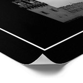 Moskou Novodevichy-kloosterarchitectuur Poster (Hoek)