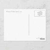 Moskou on Failaka Island, Kuwait Briefkaart (Achterkant)