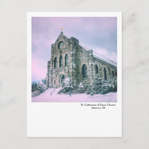 Moskou, PA briefkaart-St. Catharina van Siena Chur Briefkaart