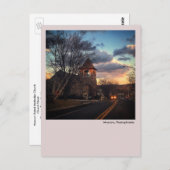 Moskou, PA-Kerk St.Moskou Verenigde Methodisten Ke Briefkaart (Voorkant / Achterkant)