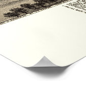 Moskou, PA Panorama Kaart - 1891 Poster (Hoek)