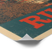  Moskou-reizen Poster (Hoek)