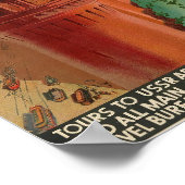  Moskou-reizen Poster (Hoek)