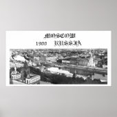 Moskou, Rusland, 1900 Poster (Voorkant)