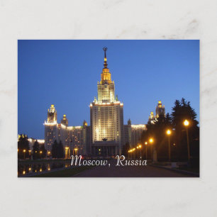Moskou, Rusland Briefkaart