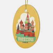 Moskou Rusland Keramisch Ornament (Links)