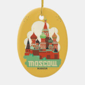 Moskou Rusland Keramisch Ornament (Voorkant)