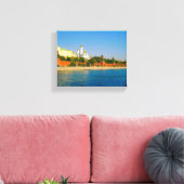Moskou Rusland Kremlin Architecture Moskva River Canvas Afdruk (Insitu (Woonkamer))