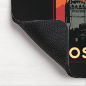 moskou rusland kremlin art deco retro muismat (Hoek)